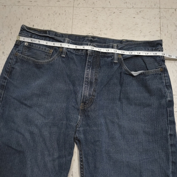 Levis | 514 Men's Dark Blue Jeans - Picture 8 of 10